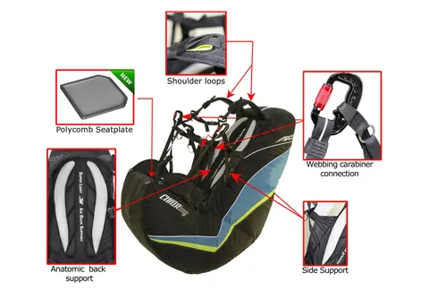 APCO Chairbag V – harness by APCO Aviation (image 3)
