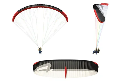 APCO F3 Bi MKII – paramotor wing by APCO Aviation in flight (image 17)