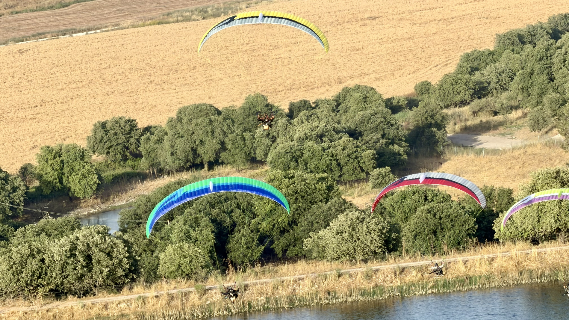 APCO F3 MKII – aile de paramoteur d'APCO Aviation en vol (image 15)