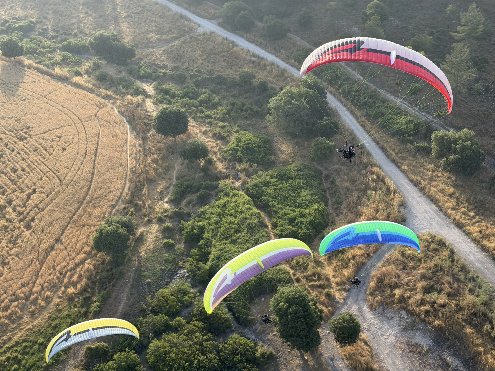 APCO F3 MKII – aile de paramoteur d'APCO Aviation en vol (image 11)