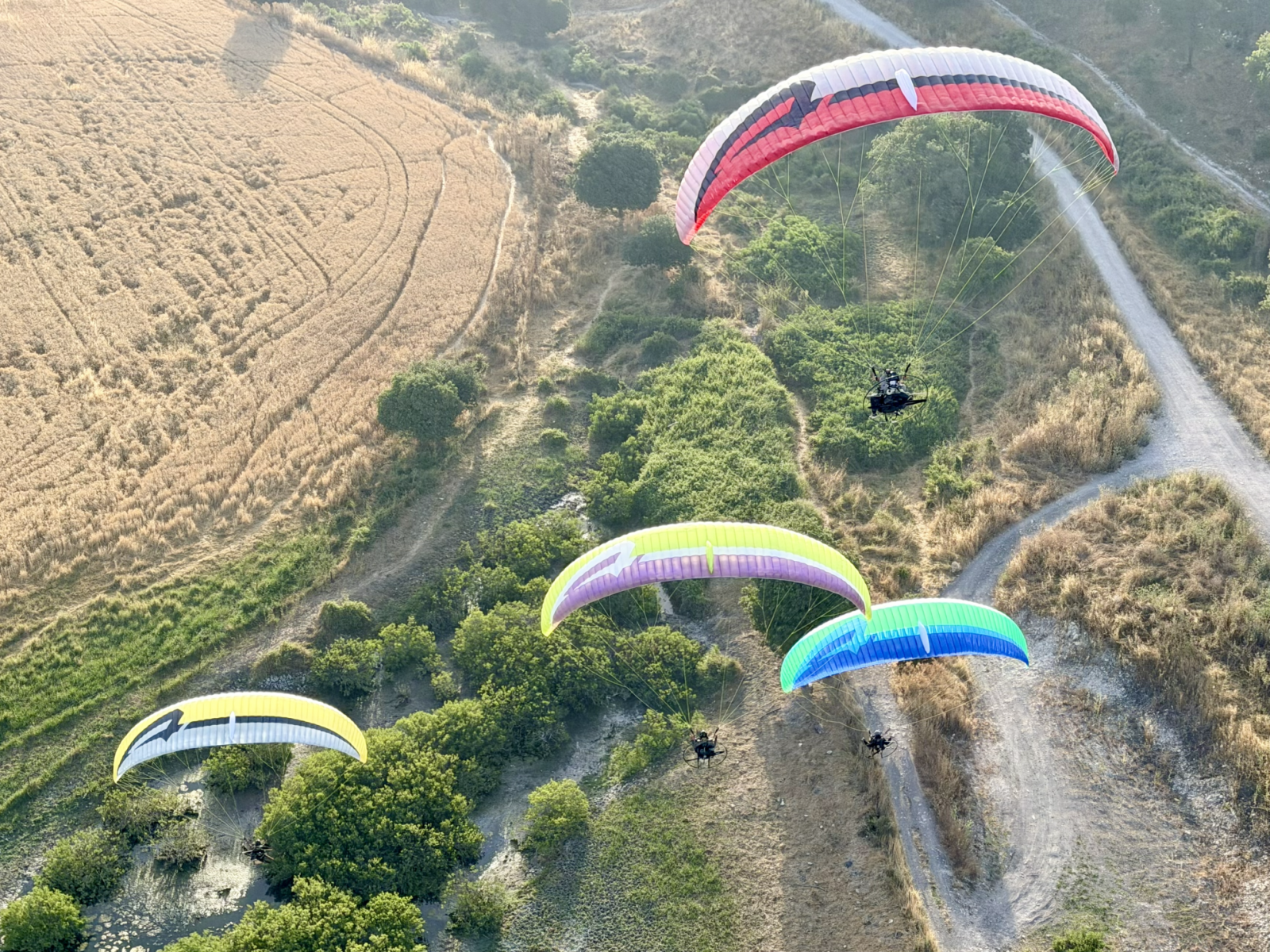 APCO F3 MKII – aile de paramoteur d'APCO Aviation en vol (image 16)