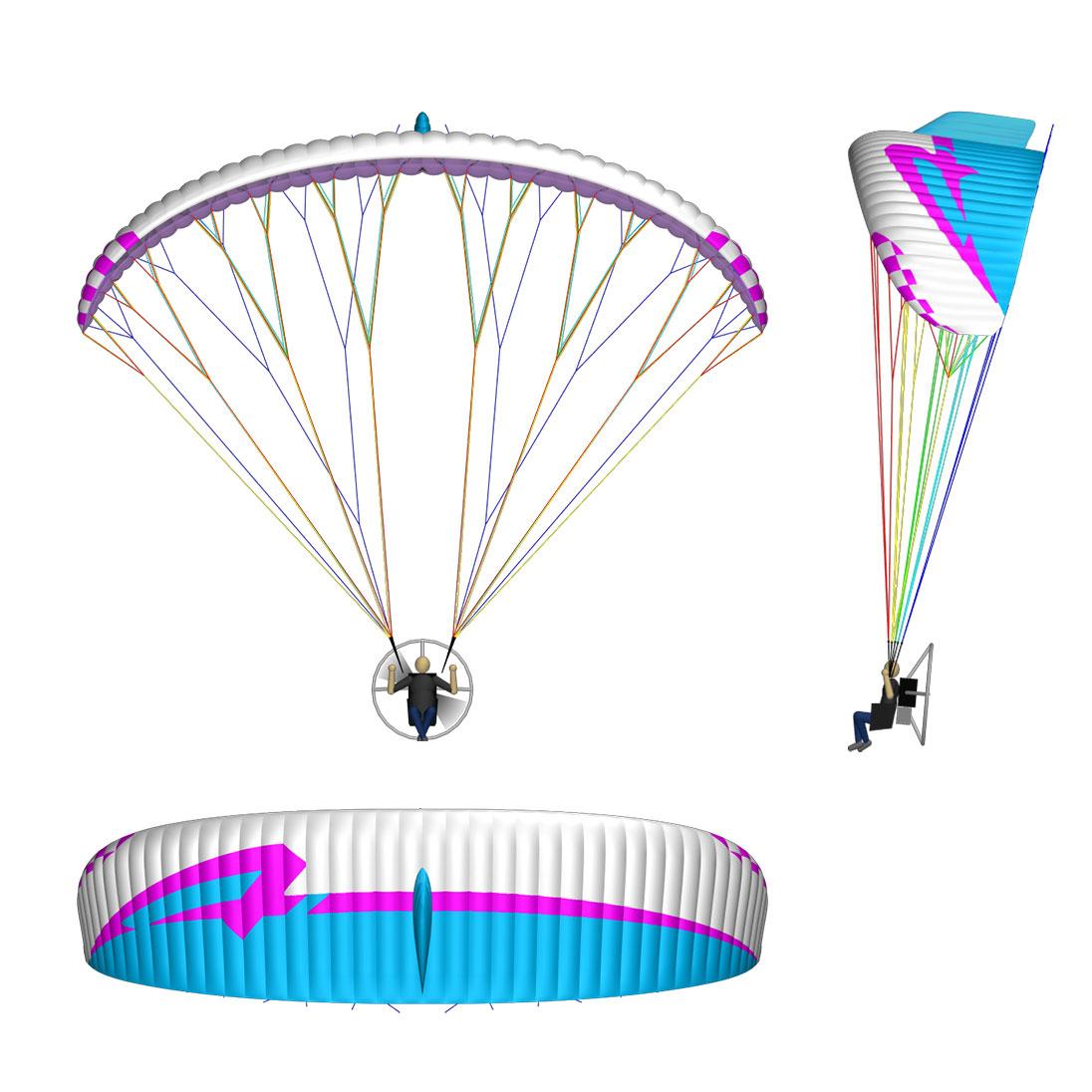 APCO F5 School – aile de paramoteur d'APCO Aviation en vol (image 32)