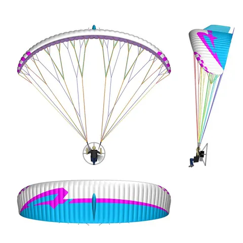 APCO F7 – paramotor wing by APCO Aviation in flight (image 23)