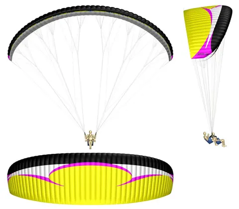 APCO Game MKIII – EN-B paraglider by APCO Aviation in flight (image 23)