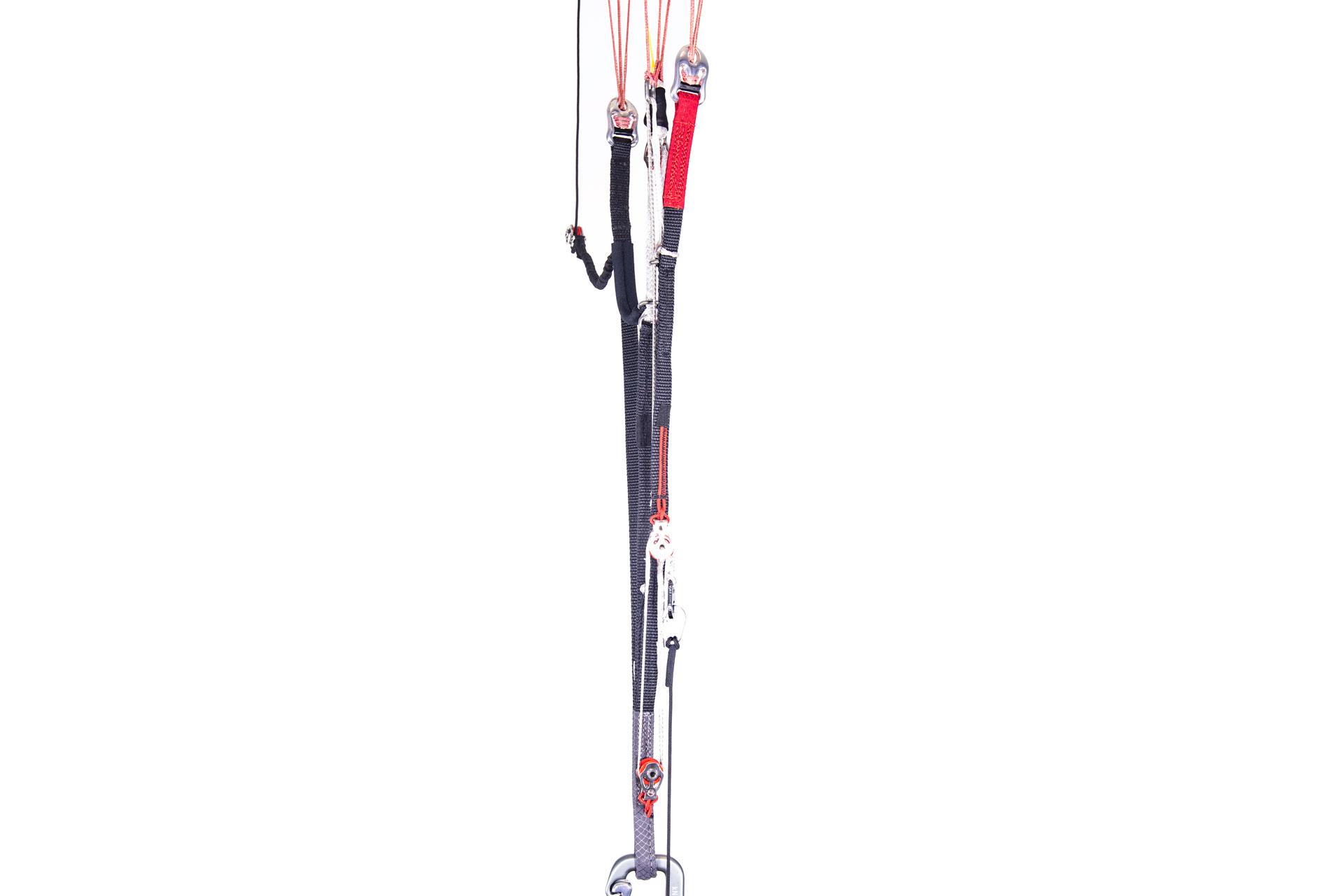APCO Nestra Light EN-B High-Performance-Cross-Country-Gleitschirm – Nestra Light riser detail