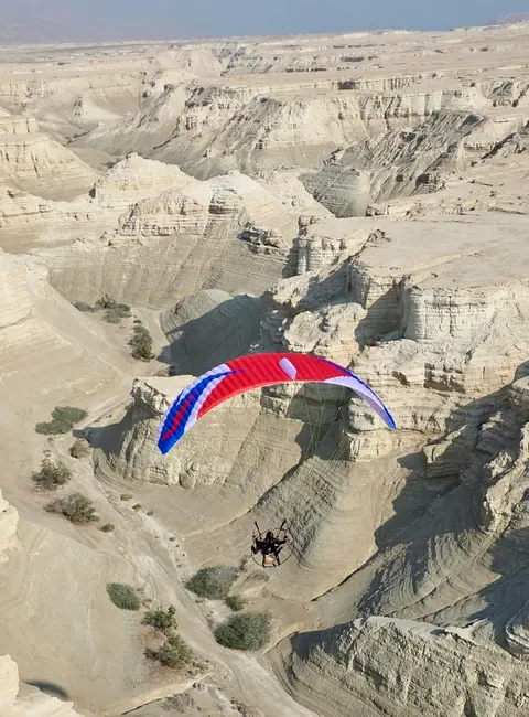 APCO NRG III – paramotor wing by APCO Aviation in flight (image 8)