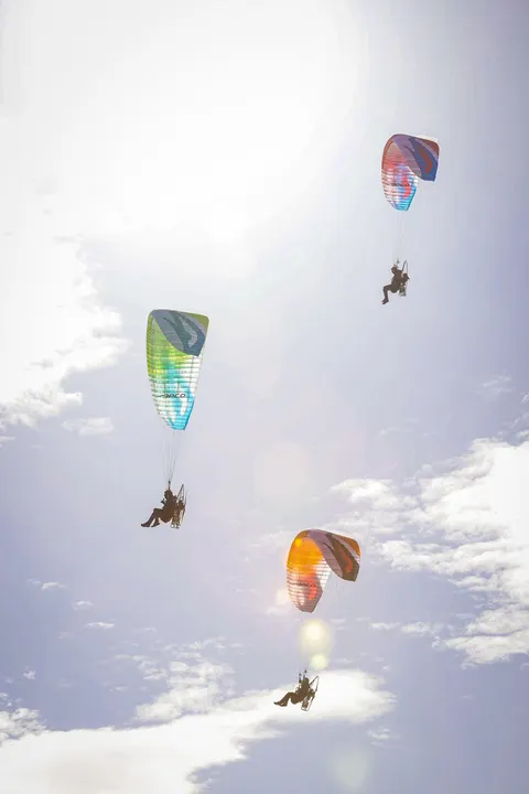 APCO NRG III – paramotor wing by APCO Aviation in flight (image 7)