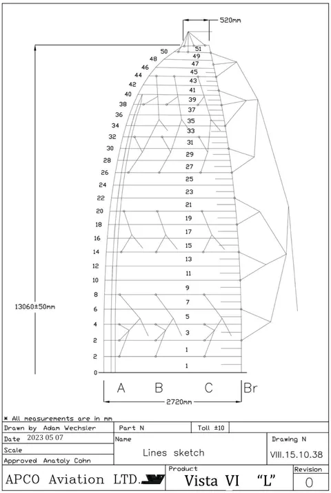 APCO Vista VI – EN-B paraglider by APCO Aviation in flight (image 33)