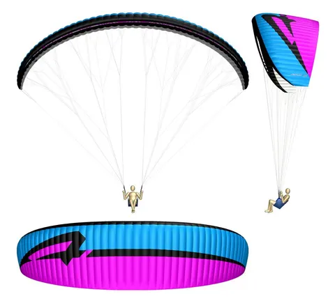APCO Vista VI – EN-B paraglider by APCO Aviation in flight (image 29)